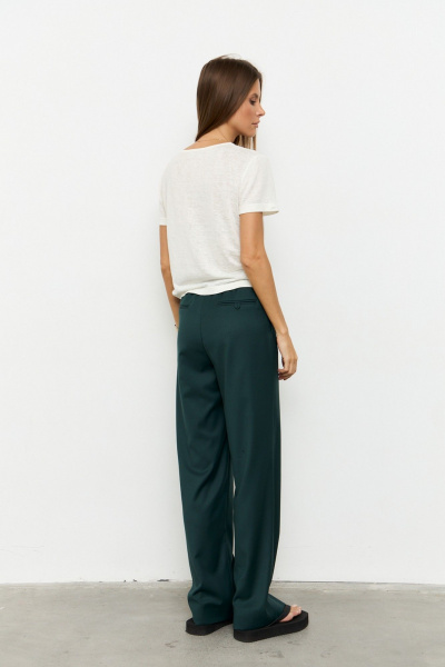Брюки Luitui R2078 изумрудный - фото 5