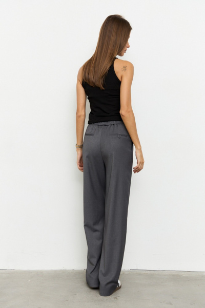Брюки Luitui R2078 темно-серый - фото 3