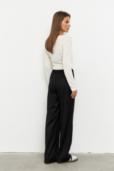 Брюки Luitui R2078 черный - фото 7