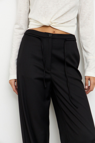 Брюки Luitui R2078 черный - фото 6