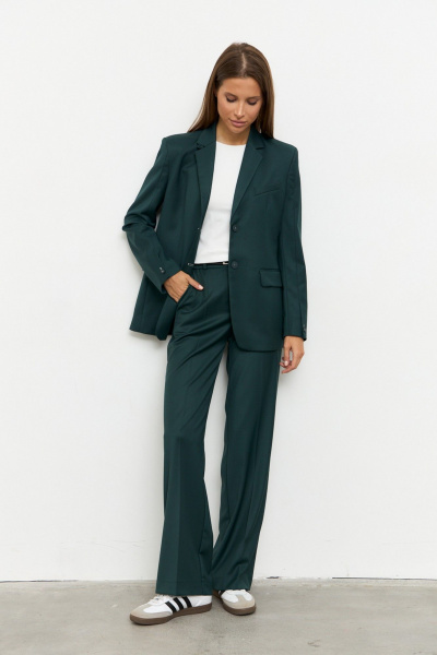 Жакет Luitui R3017 изумрудный - фото 5