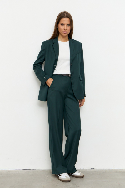 Жакет Luitui R3017 изумрудный - фото 2