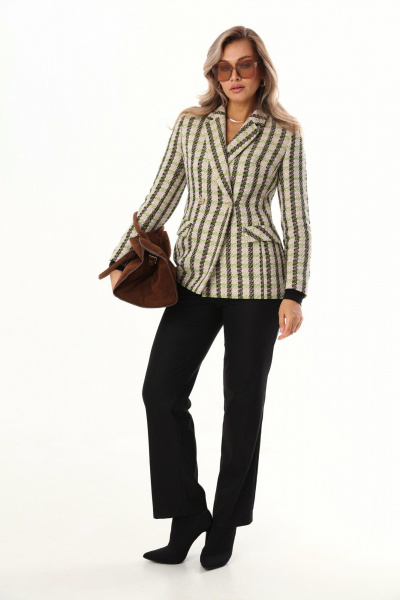 Брюки, жакет LM К111066 полоска - фото 1