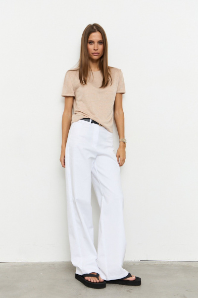 Брюки Luitui R2079
 белый - фото 1