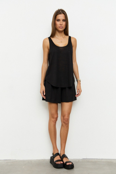 Майка, шорты Luitui R4060
черный - фото 1