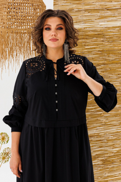 Платье Romanovich Style 1-2721 чёрный - фото 12