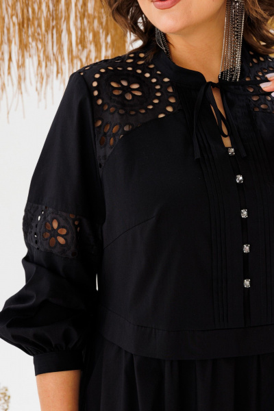 Платье Romanovich Style 1-2721 чёрный - фото 11