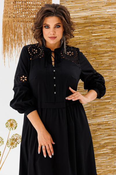 Платье Romanovich Style 1-2721 чёрный - фото 9