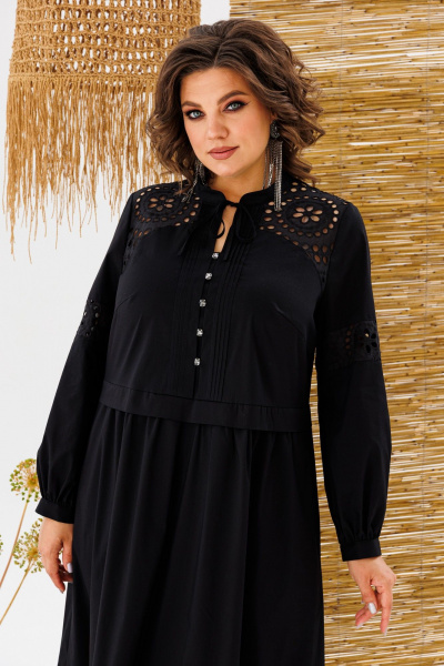 Платье Romanovich Style 1-2721 чёрный - фото 7