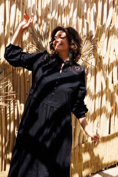 Платье Romanovich Style 1-2721 чёрный - фото 6