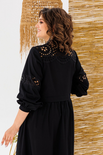 Платье Romanovich Style 1-2721 чёрный - фото 5