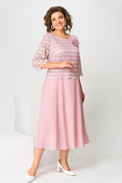 Платье Romanovich Style 1-2822 розовый - фото 1