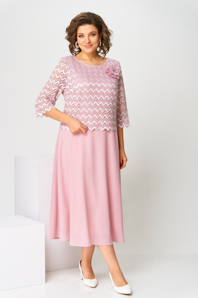 Платье Romanovich Style 1-2822 розовый - фото 3