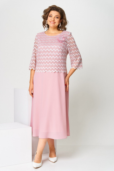 Платье Romanovich Style 1-2822 розовый - фото 2