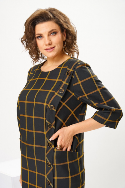 Платье Romanovich Style 1-2824 черный - фото 8