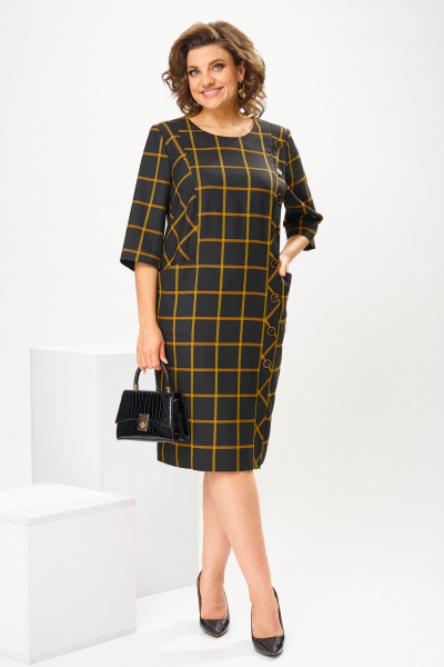 Платье Romanovich Style 1-2824 черный - фото 2