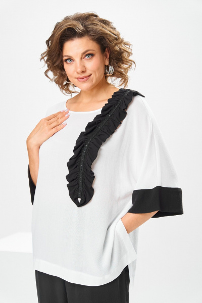 Блуза, брюки Romanovich Style 2-2834 черный - фото 12