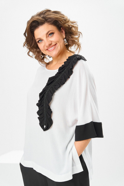 Блуза, брюки Romanovich Style 2-2834 черный - фото 10