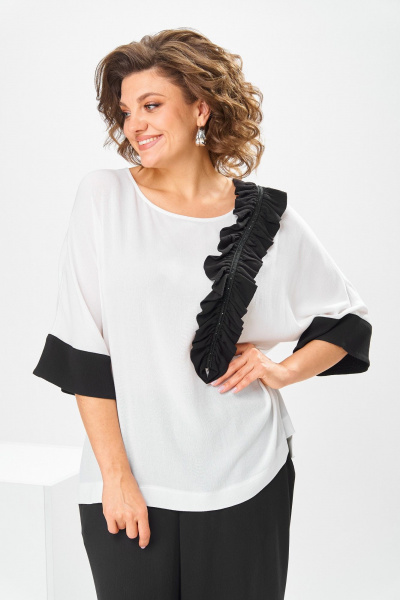 Блуза, брюки Romanovich Style 2-2834 черный - фото 8