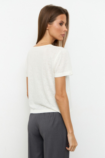 Джемпер Luitui R5086 
молочный - фото 2