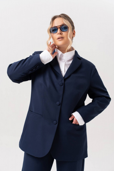 Брюки, жакет Algranda А4071-c - фото 8