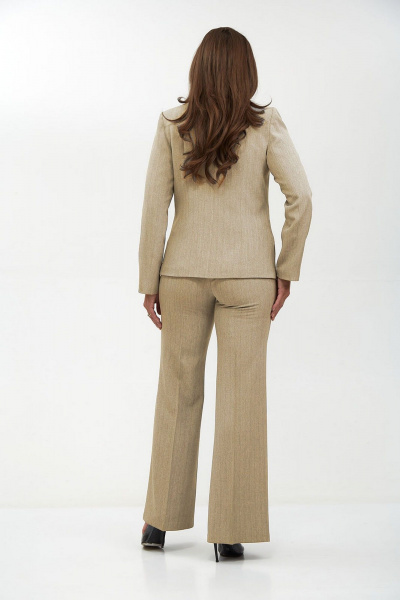 Брюки, жакет Fortuna ШЖ 304 бежевый - фото 3
