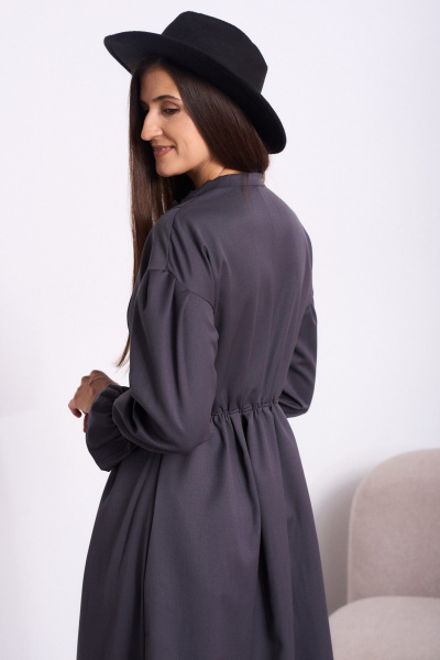 Платье Celentano lite 5051.1 графит - фото 6