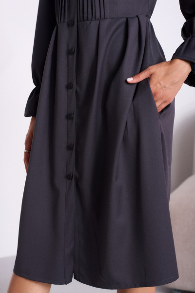 Платье Celentano lite 5051.1 графит - фото 8