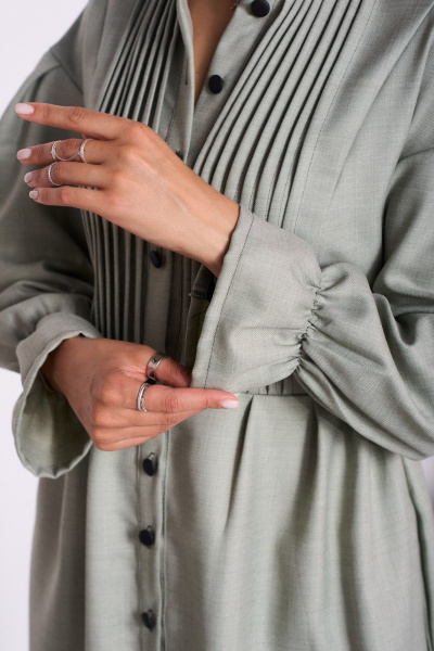 Платье Celentano lite 5051.1 приглушенный_шалфейный - фото 4