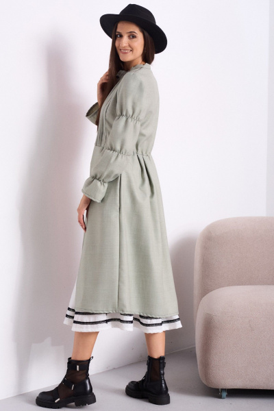 Платье Celentano lite 5052.1 приглушенный_шалфейный - фото 8