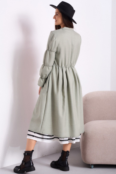 Платье Celentano lite 5052.1 приглушенный_шалфейный - фото 7