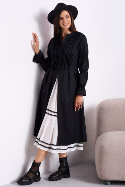 Платье Celentano lite 5052.1 черный - фото 1