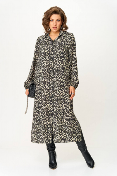 Платье Anastasia 1270 принт - фото 6