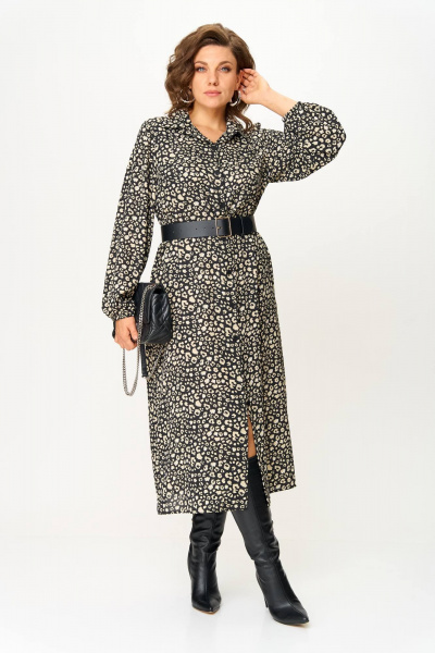 Платье Anastasia 1270 принт - фото 2