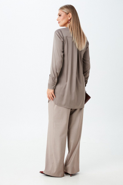 Брюки, жакет LM К1460165 мокко - фото 7