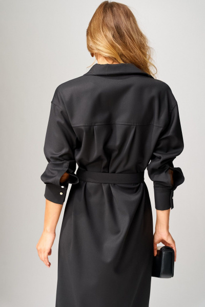 Платье Laikony L-043 черный - фото 4