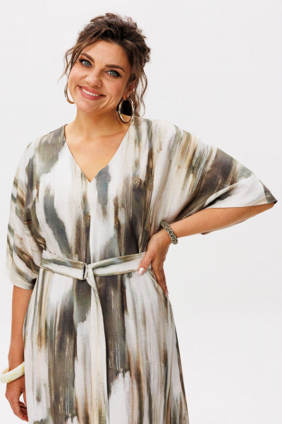 Платье Anelli 1391.1 роса_на_листе - фото 3