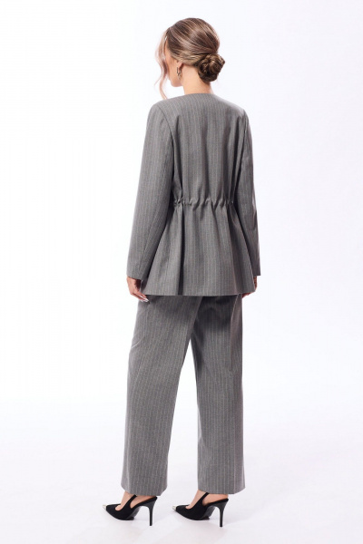 Брюки, жакет Golden Valley 6613-1 серый - фото 3