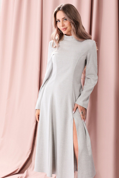Платье Golden Valley 44200 светло-серый - фото 3