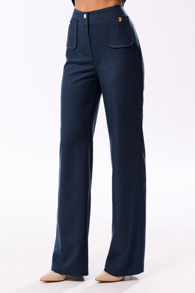 Брюки, жакет Golden Valley 6671 темно-синий - фото 3