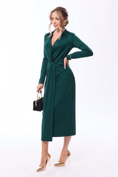 Платье Golden Valley 44213 темно-зеленый - фото 1