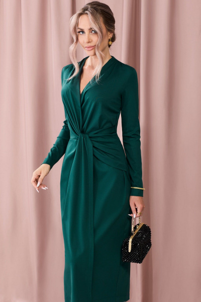Платье Golden Valley 44213 темно-зеленый - фото 2