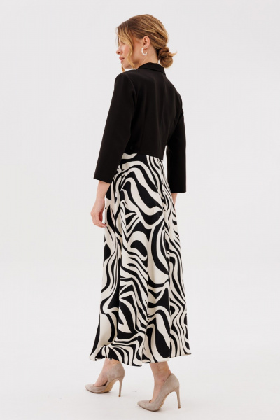 Платье Ambera Style 1034-4 черный - фото 5