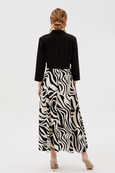 Платье Ambera Style 1034-4 черный - фото 6