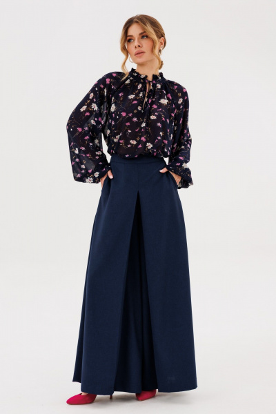 Брюки Ambera Style 1129 синий - фото 3