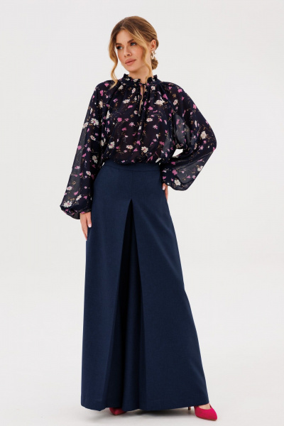 Брюки Ambera Style 1129 синий - фото 2