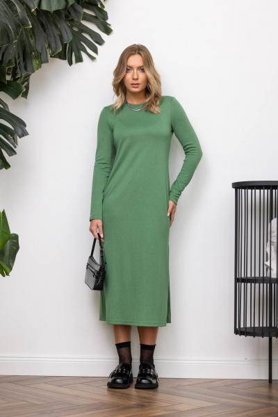 Платье КАЛИНКА ВТ-4347-024 зеленый - фото 3