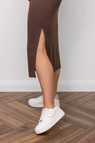 Платье КАЛИНКА ВТ-4347-024 шоколадный - фото 5