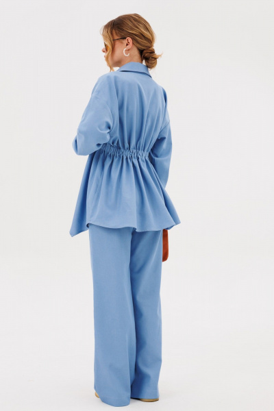 Брюки, рубашка Ambera Style 2138 голубой - фото 5