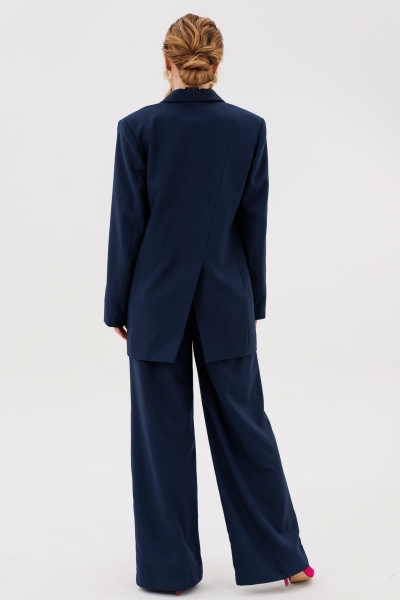 Брюки, жакет Ambera Style 2136 синий - фото 5
